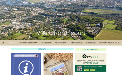hardricourt.fr screenshot