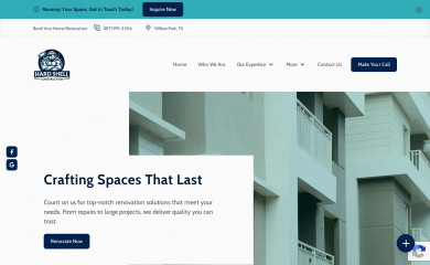 hardshellconstruction.com screenshot