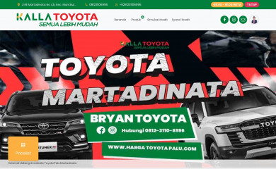 hargatoyotapalu.com screenshot