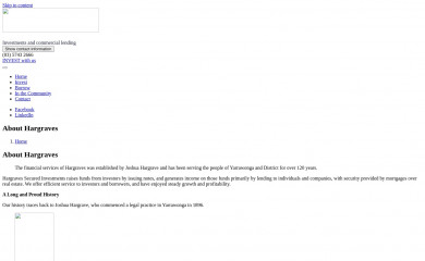 hargravesinvest.com.au screenshot