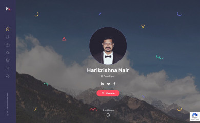 harikrishnanair.com screenshot
