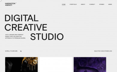 https://harington.clapat-themes.com/ screenshot