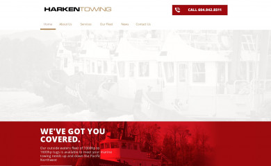 harkentowing.com screenshot