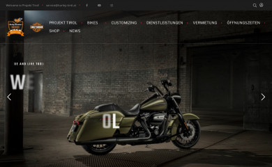 harley-tirol.at screenshot