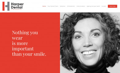 harperdental.com.au screenshot