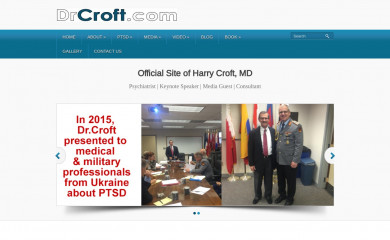 harrycroft.com screenshot