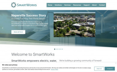 harrissmartworks.com screenshot