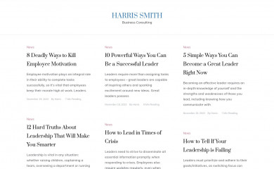 harrissmith.com.au screenshot