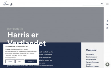 harris.no screenshot