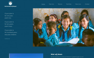 hart4onderwijsnepal.nl screenshot