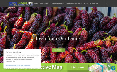 harvestforyou.com screenshot