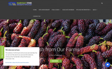harvestforyou.com screenshot