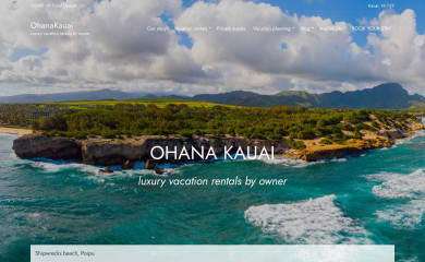 hawaiikauaivacationrental.com screenshot