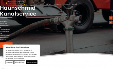 haunschmid-kanalservice.at screenshot