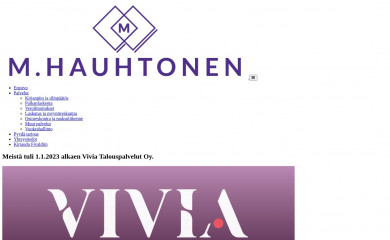 hauhtonen.fi screenshot