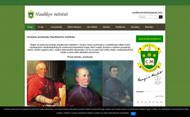 haulikovinstitut.sk screenshot