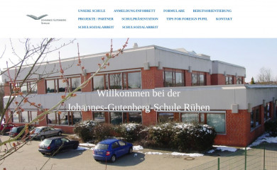 hauptschule-ruehen.de screenshot