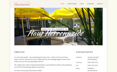haus-herrenweide.de screenshot