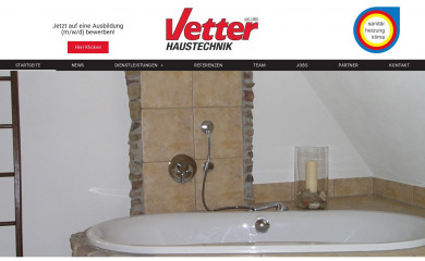 haustechnik-vetter.de screenshot