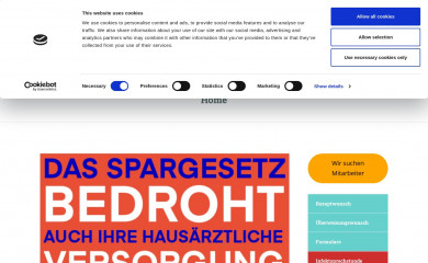 hausarzt-wahnbek.de screenshot