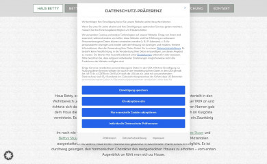 hausbetty.de screenshot