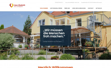 hauselisabeth.info screenshot