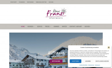hausfranzi.at screenshot