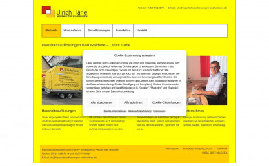 haushaltsaufloesungen-badwaldsee.de screenshot