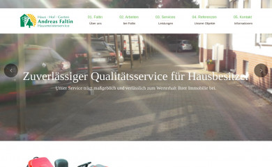 hausmeister-faltin.de screenshot