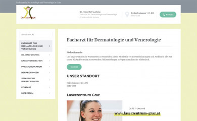hautarzt-ludwig.at screenshot