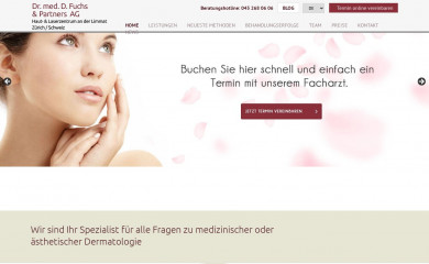 hautdoktor.ch screenshot