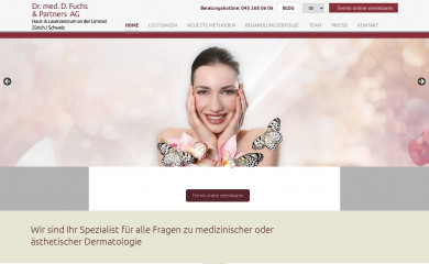 hautdoktor.ch screenshot