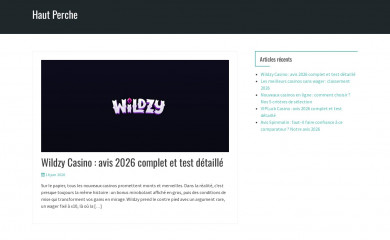 hautperche.fr screenshot