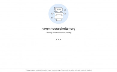 havenhouseshelter.org screenshot