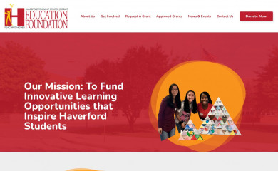 haverfordedfoundation.org screenshot