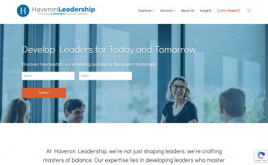 haveronleadership.com screenshot