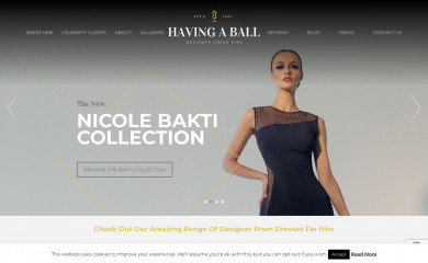 havingaballdresshire.co.uk screenshot