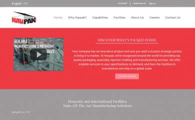 havpak.com screenshot
