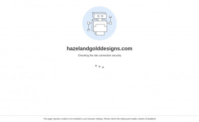 hazelandgolddesigns.com screenshot