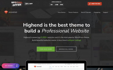 https://www.hb-themes.com/themes/highend/ screenshot