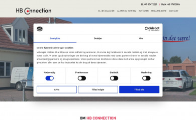 hbconnection.dk screenshot