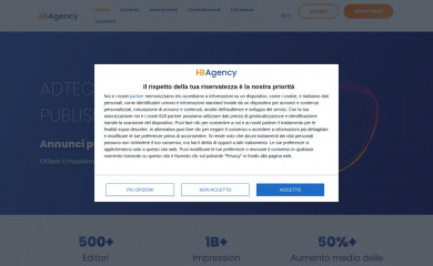 hbagency.it screenshot
