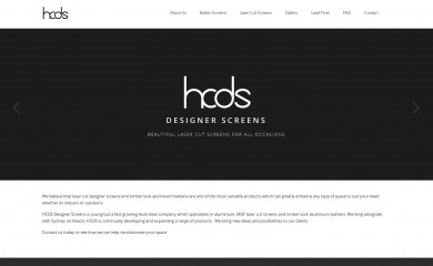 hcds.com.au screenshot
