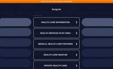 hcsp.hr screenshot