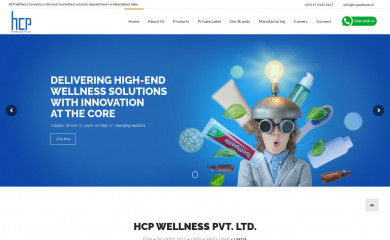 hcpwellness.in screenshot