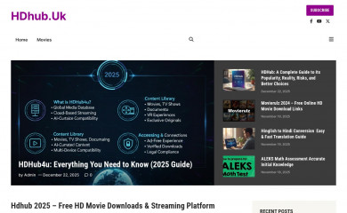 hdhub.uk screenshot