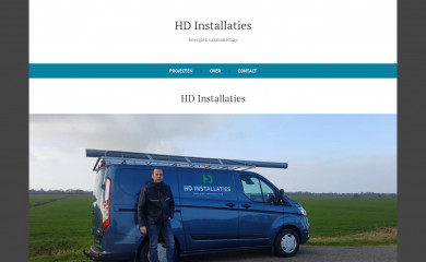 hdinstallaties.nl screenshot
