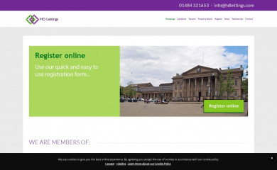 hdlettings.com screenshot