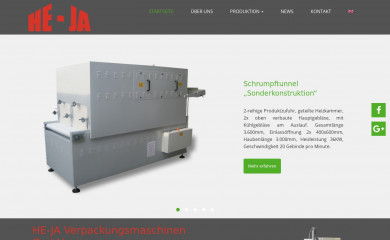 he-ja-verpackungsmaschinen.de screenshot