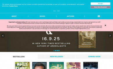 headline.co.uk screenshot